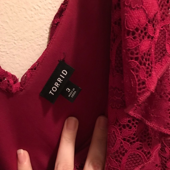Torrid lace dress size 3 - Picture 3 of 3